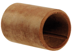 Phenol (Tufnol) tussenlagerbus, voor schroefas &Oslash;35mm & koker &Oslash;50x43mm, L=70mm - 308033 1 72dpi - 308033