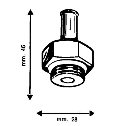 Aansluitnippel 1/2" voor slangaansluiting 10mm - 310090 02 72dpi - 310090