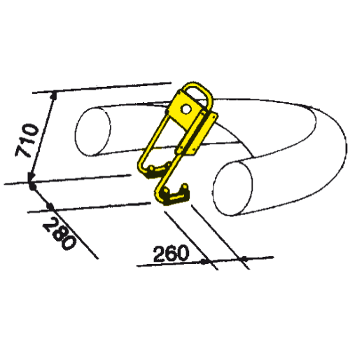SeaStar RVS Stuurbeugel P55 - 36141 1 - 36141