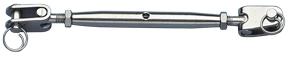 RVS wantenspanner met toggle, stag &Oslash;2,5mm (breekkracht 850kg) - 364900 - 364900