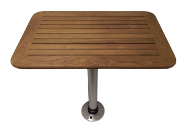 Teak tafel - set