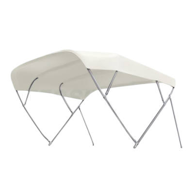 Zonnetent model 'Fly Inox'; wit; 270x156x252cm - 380370 5 - 380377