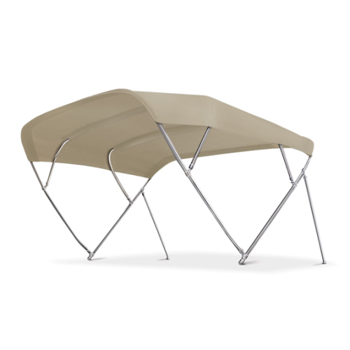 Zonnetent model 'Fly Inox'; beige; 185x156x252cm - 380380 72dpi 6 1 - 380381