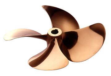 Radice 4-Blads bronzen scheepsschroef type S8, 19"x19", asgat &Oslash;40mm, conus 1:10, rechts - 4191940rs8 72dpi - 4191940RS8