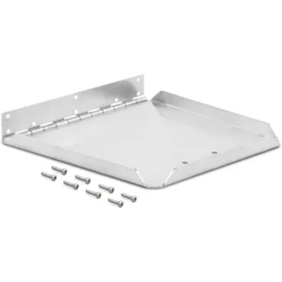SeaStar RVS Hoek montage plaat 30x30cm incl. hardware voor Trim Tab Set - 4471006641r - 4471006641R