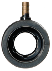 Radice Zwevend rubber binnenlager met waterinlaat, &Oslash;25mm & koker &Oslash;39mm - 463425 01 72dpi - 463425