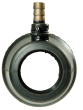 Radice Zwevend rubber binnenlager met waterinlaat, &Oslash;35mm & koker &Oslash;48mm - 463435 02 72dpi - 463435