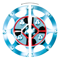 Technodrive Demperplaat 14" voor TM360 (Centa DS45) - 4648057 72dpi - 4648057