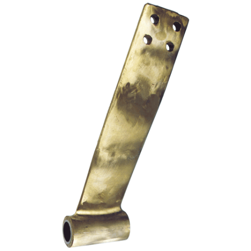 Bronzen uithouder met neopreen lagerbus, voor schroefas &Oslash;25mm - 468025 - 468025
