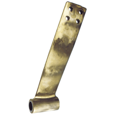 Bronzen uithouder met neopreen lagerbus, voor schroefas &Oslash;30mm - 468030 - 468030