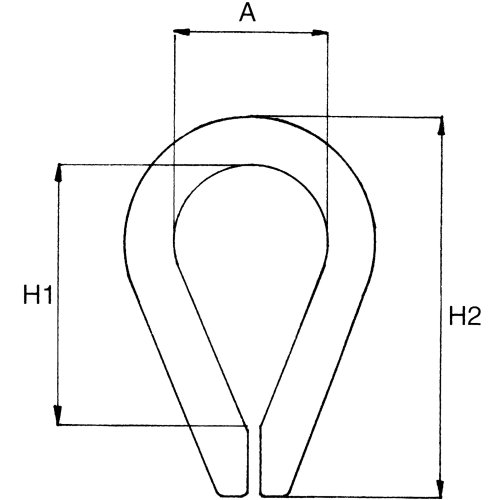RVS puntkous, &Oslash;8mm - 470700 01 72dpi - 470700