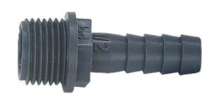 Plastic Hose Pillar, 3/4"X12mm, Straight - 482021 - 482021