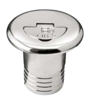 Brandstof dekvuldop Messing-verchroomd &Oslash;50mm  Type A - 482301 - 482301