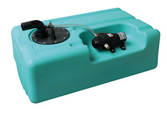Kunststof watertank 52ltr 12V  750 x 200 x 390mm met Aqua Jet Drinkwaterpomp WPS 2.4 - 483341m - 483341/M