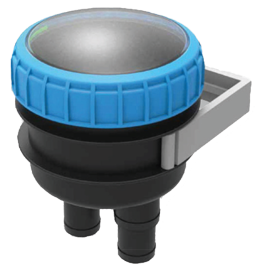 Geurfilter voor vuilwater- en brandstoftanks, met actief carbon en wandhouder - 483602 72dpi - 483602