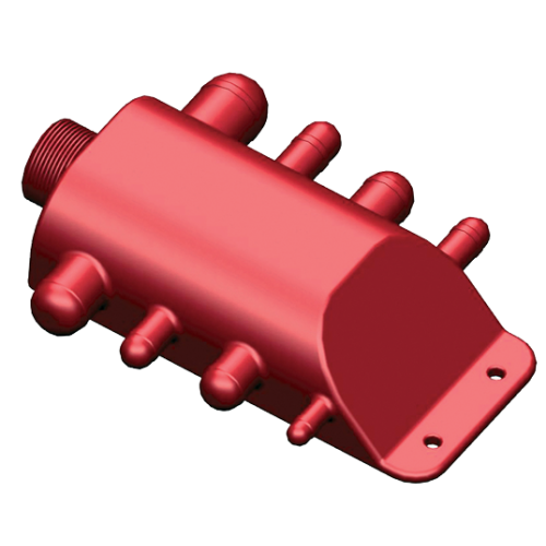 Grey Water Manifold With Hose Connections &Oslash;13mm To 38mm, Drainage Connection 1-1/2" - 486300 72dpi - 486300