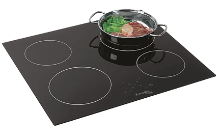 Flush Mount Ceramic 4-Burner Cooktop 220v Touchscreen Contol - 487191 72dpi - 487191