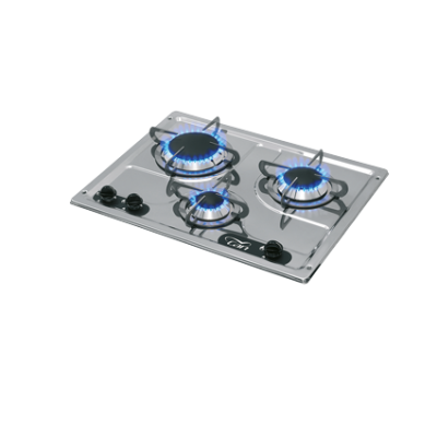 Gaskomfoor RVS, branders: 1x klein/1x medium/1x groot - 487522 72dpi - 487522