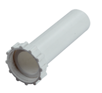 Plastic Straight Waste Pipe Adapter, 1-1/4"X32mm - 488022 1 - 488022