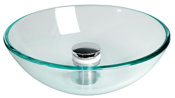 allpa Spoelbakken glas, rond
