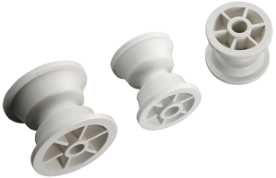 Losse nylon rol voor ankerrol, &Oslash;70mm, B=62mm, pen &Oslash;12mm - 489022 72dpi - 489022