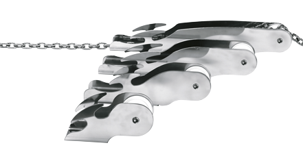 RVS Ankerrol, L=450mm, B=70, H=80mm (vast model, tot 15kg) - 489063 72dpi - 489063