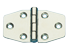 RVS Scharnier, 64x37mm, &Oslash;4mm - 491000 1 1 - 491000