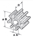 Impeller - Jabsco - 500172 02 72dpi - 500172