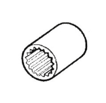 Impeller - Jabsco (nitriel) - 500207 - 500207