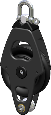 Antal Aluminum Block Series Opf-60, Ball-Beared, Swivel Block + Becket - 5400602 72dpi - 5400602