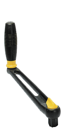 Aluminium winchhandel, L=250mm, gewicht 0,43kg, lock-in, single grip - 542021 1 - 542021