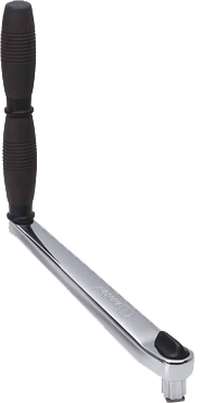 Verchroomde winchhandel, L=250mm, gewicht 1,53kg, double grip - 542033 - 542033