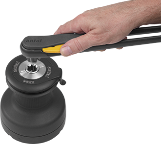 Antal  winchhandel 'Speedylock', L=250mm, gewicht 0,53kg, ball grip - 542122 2 - 542122