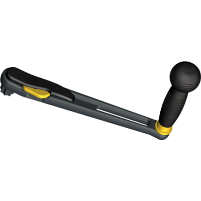 Antal  winchhandel 'Speedylock', L=250mm, gewicht 0,53kg, ball grip - 542122 - 542122
