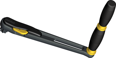 Antal  winchhandel 'Speedylock', L=250mm, gewicht 0,62kg, double grip - 542123 1 - 542123