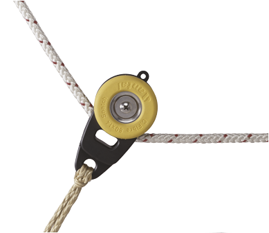 Antal Aluminium snatch shackle block met rubber bescherming - 549040sh 2 - 549040/SH