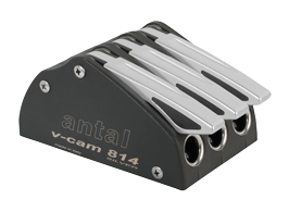 Antal Valstopper V-CAM 814 SILVER, triple, lijn &Oslash;8-10mm, breedte 94mm, gewicht 1.6kg - 549131 72dpi - 549131