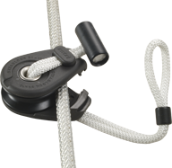 Antal Aluminium Dyna snatchblok met Dyneema snap loop, lijn &Oslash;10mm, SWL 600kg - 54dbs44 72dpi500x500x0 - 54DBS44