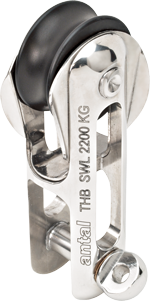 Antal RVS "Nitronic 50" Twin Halyard blocks