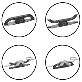 Antal Roller Cleat model RC350/B Large, zwart geanodiseerd - 54rc230 totaal2 - 54RC350/B