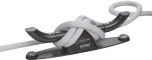 Antal Roller Cleat model RC350/B Large, zwart geanodiseerd - 54rc290b 3 4 - 54RC350/B