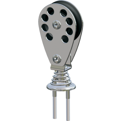 Antal RVS 316 block serie 65, kogelgelagerd, U-bolt block - 54s0613 72dpi - 54S0613