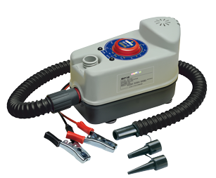 Bravo BP luchtpomp 12V met accu, aansluitset & 220V lader - 580380 1 - 580330
