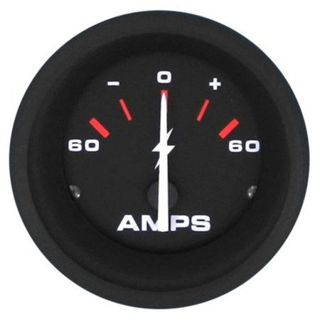 Amega Domed amperemeter 60-0-60A - 59310e - 59310E