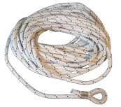 Gevlochten polyester ankerlijn, 8mm, 30m (breekkracht 800kg) - 60830000 72dpi - 60830000