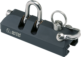 Antal Aluminium Genuaschlitten 26x4, Mit Shackle, 96x38x58mm, Arbeitslast 800kg - 621462 72dpi - 621462