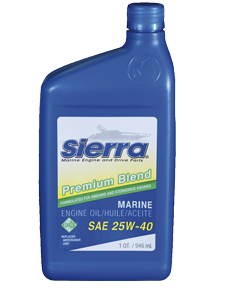 Sierra Motorolie 25W-40, 946ml, voor sterndrive 4-takt - 641894002 72dpi - 641894002