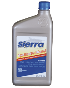 Sierra Synthetic Lower Unit Gear Lube, 946ml (Bottle), For Outboards & Sterndrives - 641896502 72dpi - 641896502