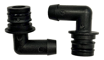 Adapter 90&deg; 1/2" slang-aansluiting voor Aqua-Jet (set van 2 stuks) - 660946938 1 - 660946938