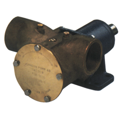 Johnson Pump Impellerpomp F9B-3000, 389l/min, voetmontage (met mechanical seal & RVS deksel) - 6610130261 72dpi - 6610130261
